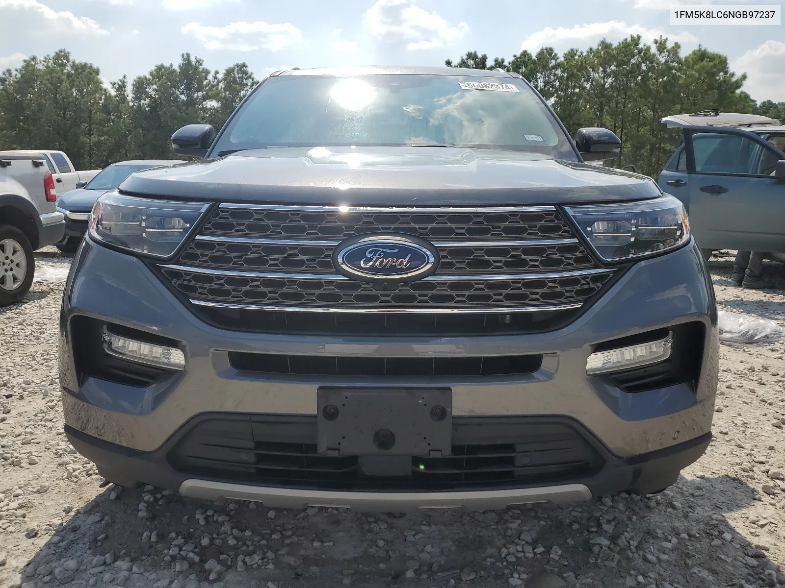 2022 Ford Explorer King Ranch VIN: 1FM5K8LC6NGB97237 Lot: 66082374