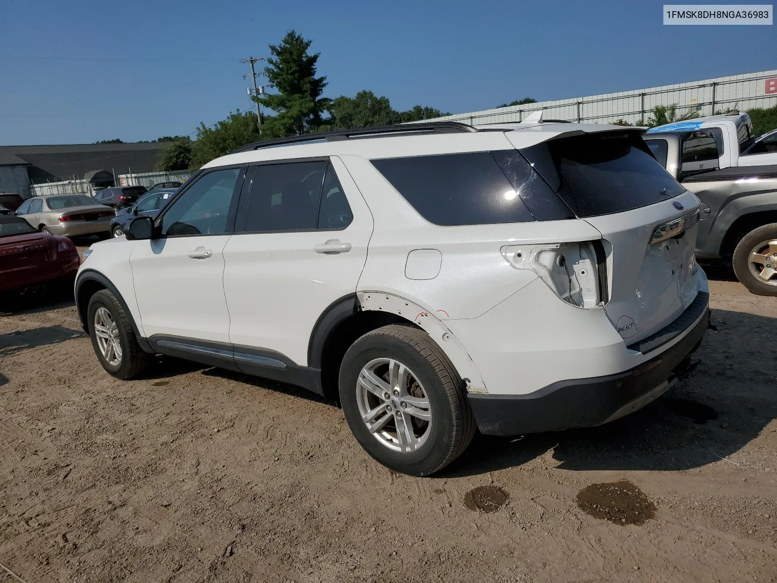 2022 Ford Explorer Xlt VIN: 1FMSK8DH8NGA36983 Lot: 67038474