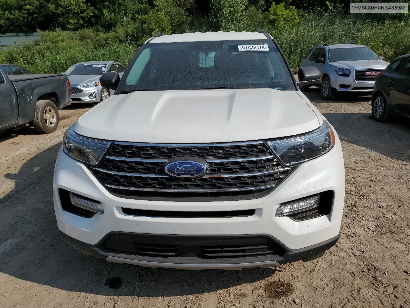 1FMSK8DH8NGA36983 2022 Ford Explorer Xlt