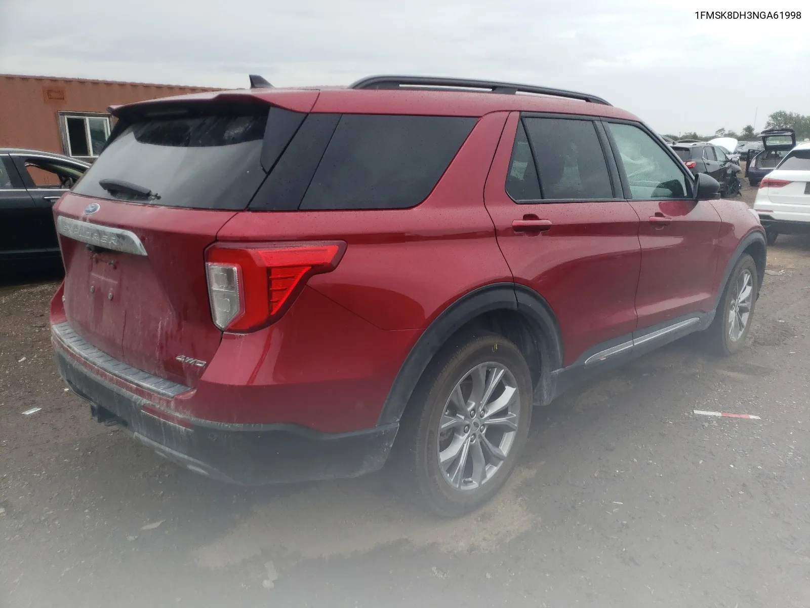 2022 Ford Explorer Xlt VIN: 1FMSK8DH3NGA61998 Lot: 67643884