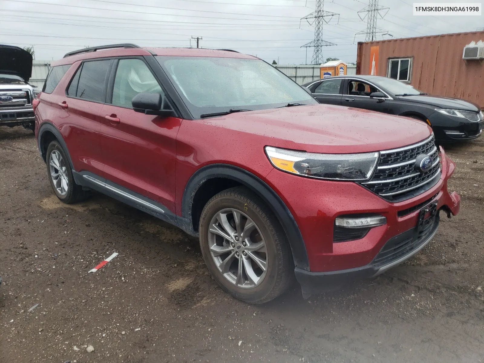 2022 Ford Explorer Xlt VIN: 1FMSK8DH3NGA61998 Lot: 67643884