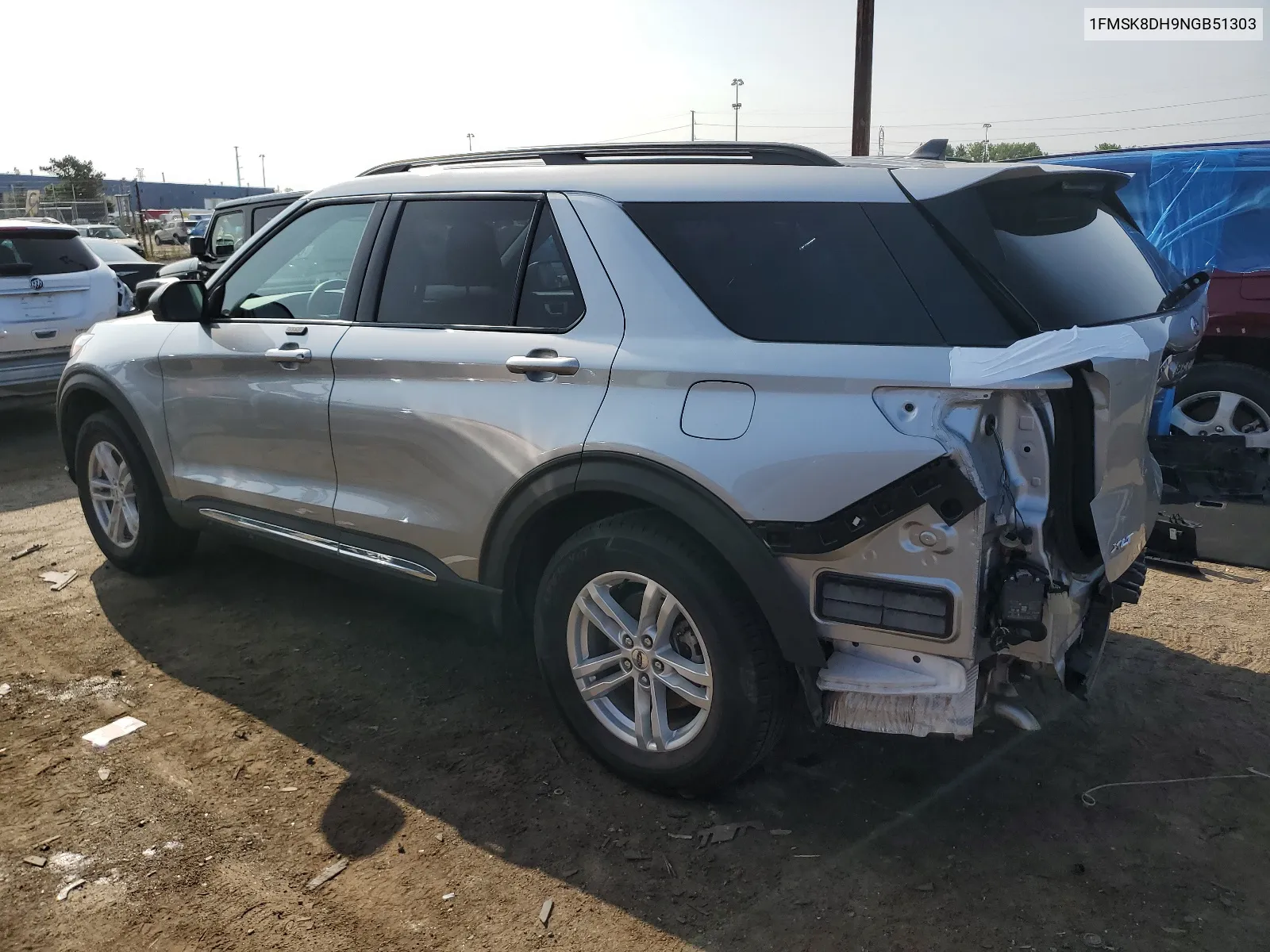 2022 Ford Explorer Xlt VIN: 1FMSK8DH9NGB51303 Lot: 67921144