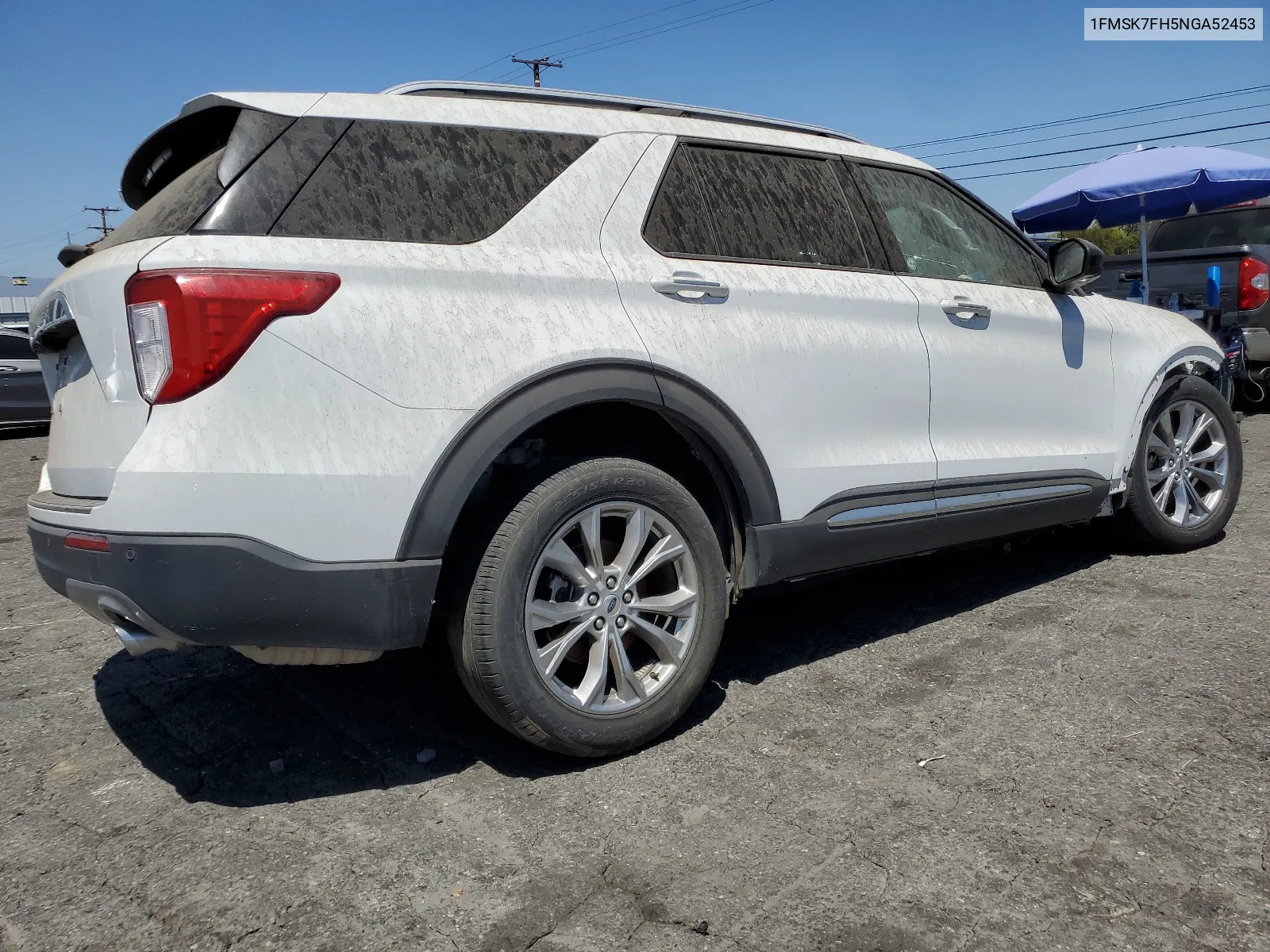 2022 Ford Explorer Limited VIN: 1FMSK7FH5NGA52453 Lot: 67954794