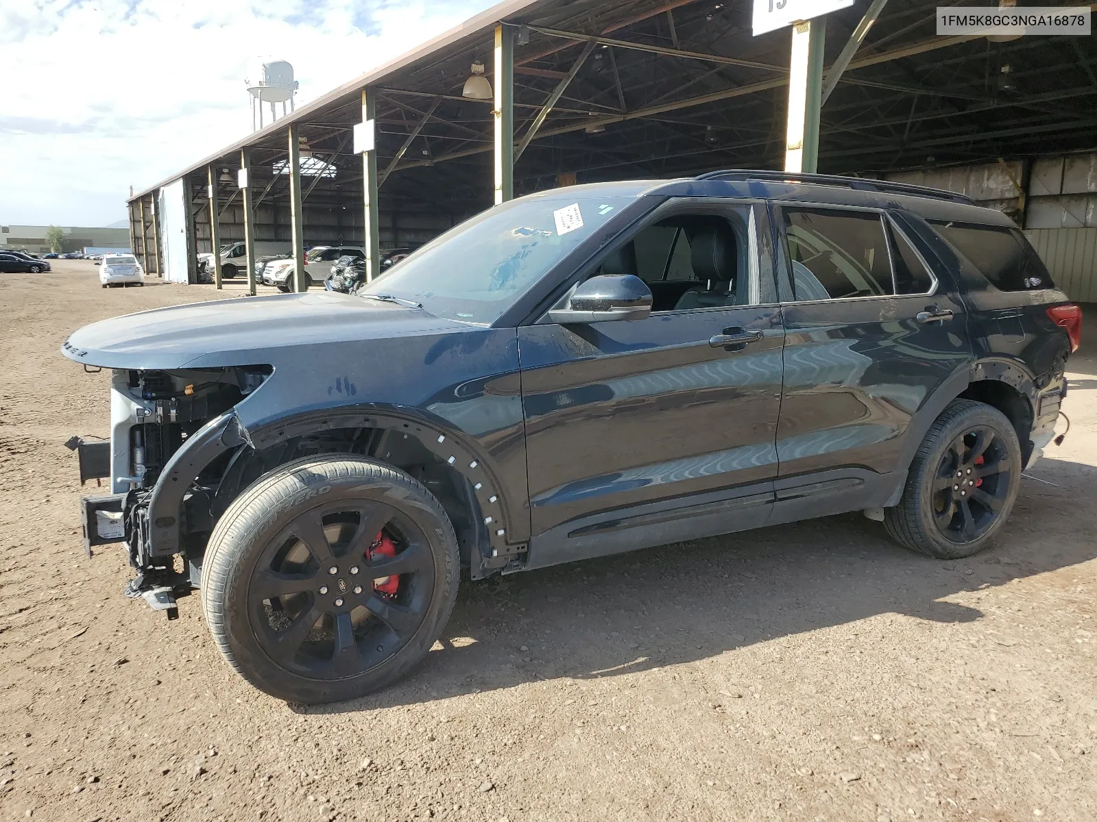 2022 Ford Explorer St VIN: 1FM5K8GC3NGA16878 Lot: 67956834