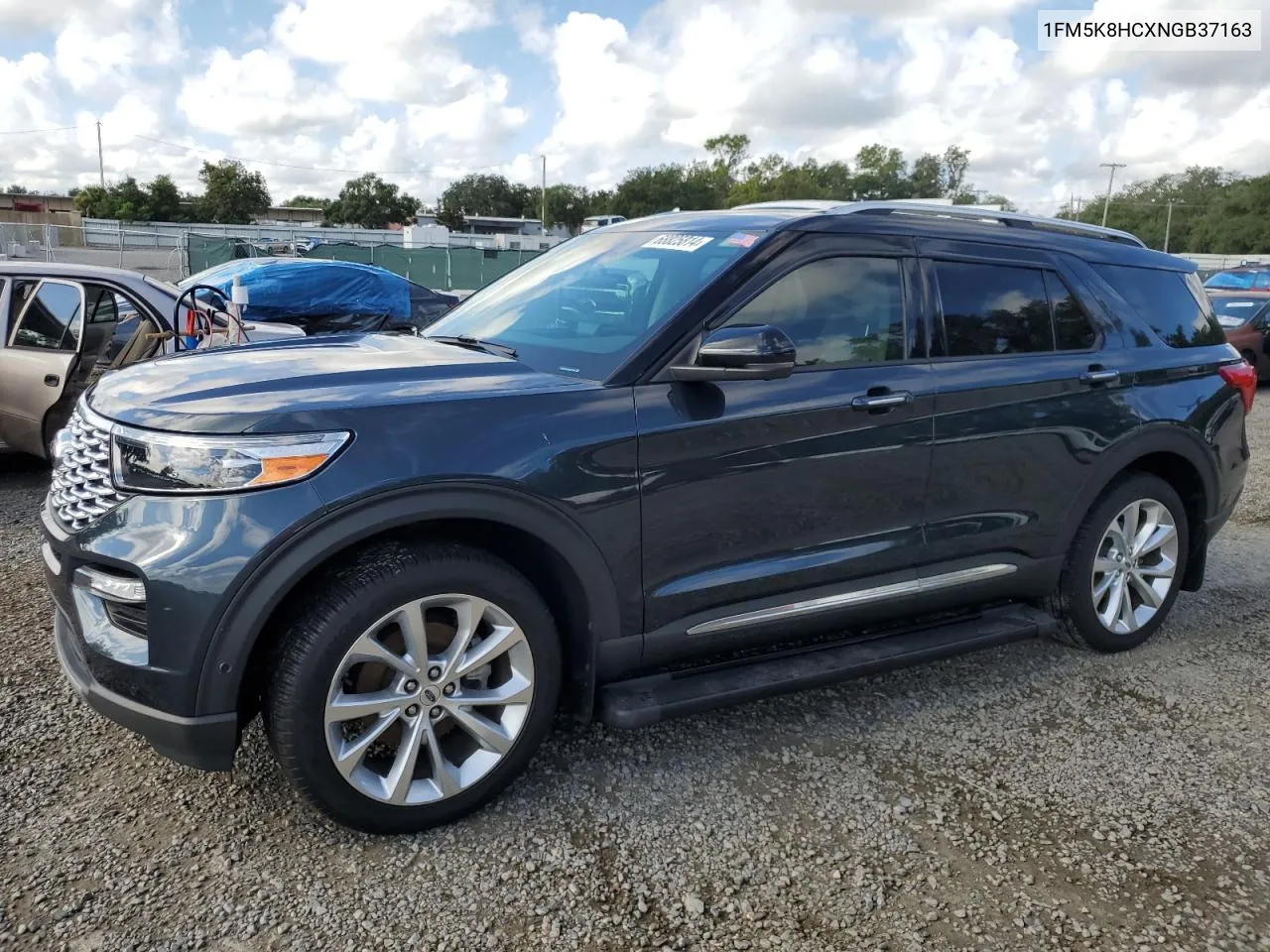 2022 Ford Explorer Platinum VIN: 1FM5K8HCXNGB37163 Lot: 68825814