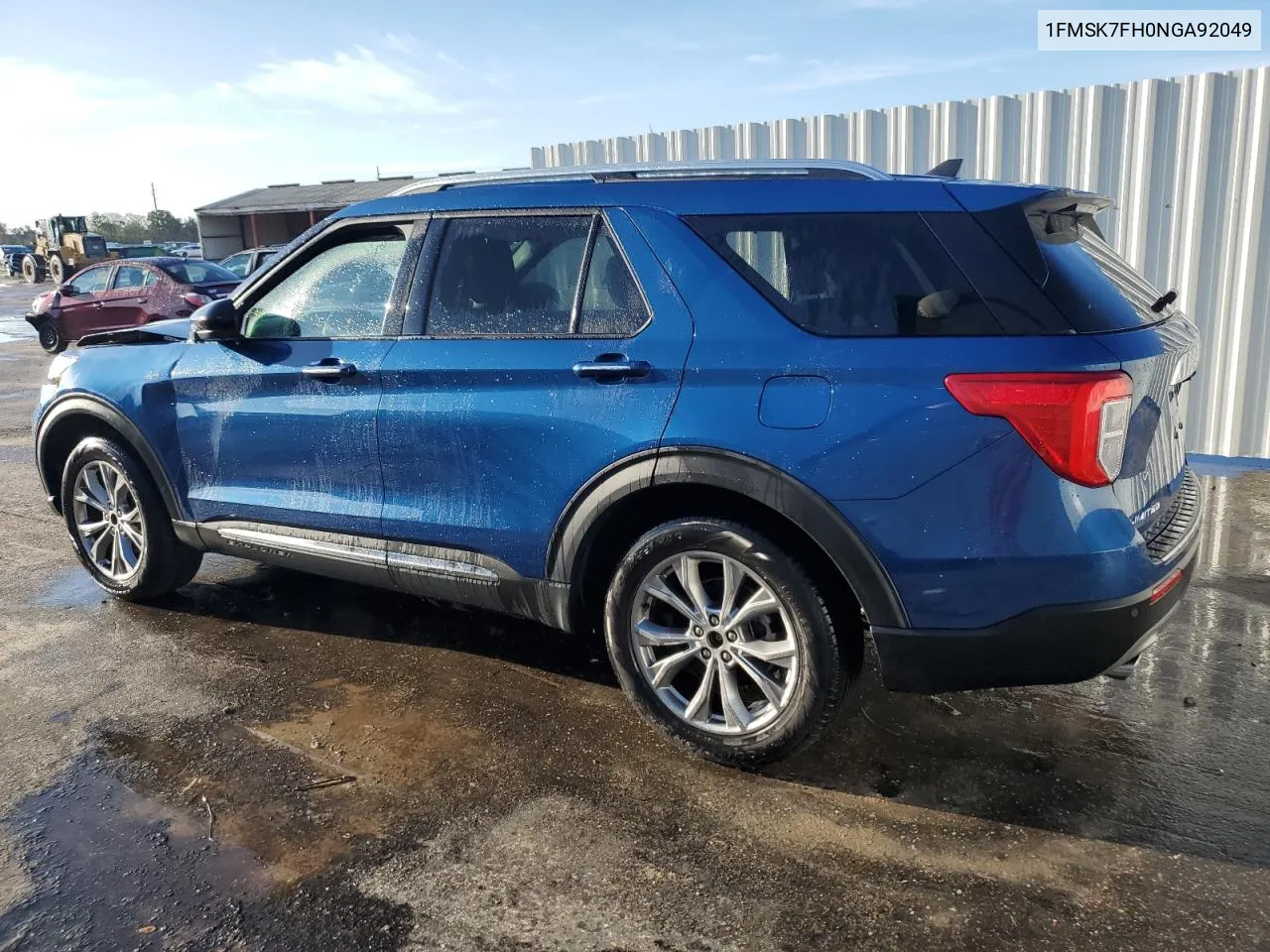 2022 Ford Explorer Limited VIN: 1FMSK7FH0NGA92049 Lot: 69180284