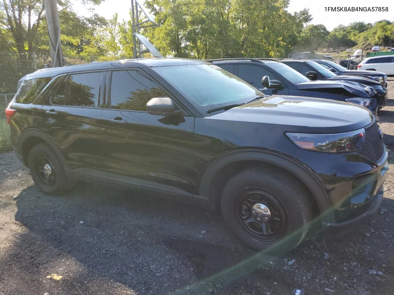 2022 Ford Explorer Police Interceptor VIN: 1FM5K8AB4NGA57858 Lot: 69988424