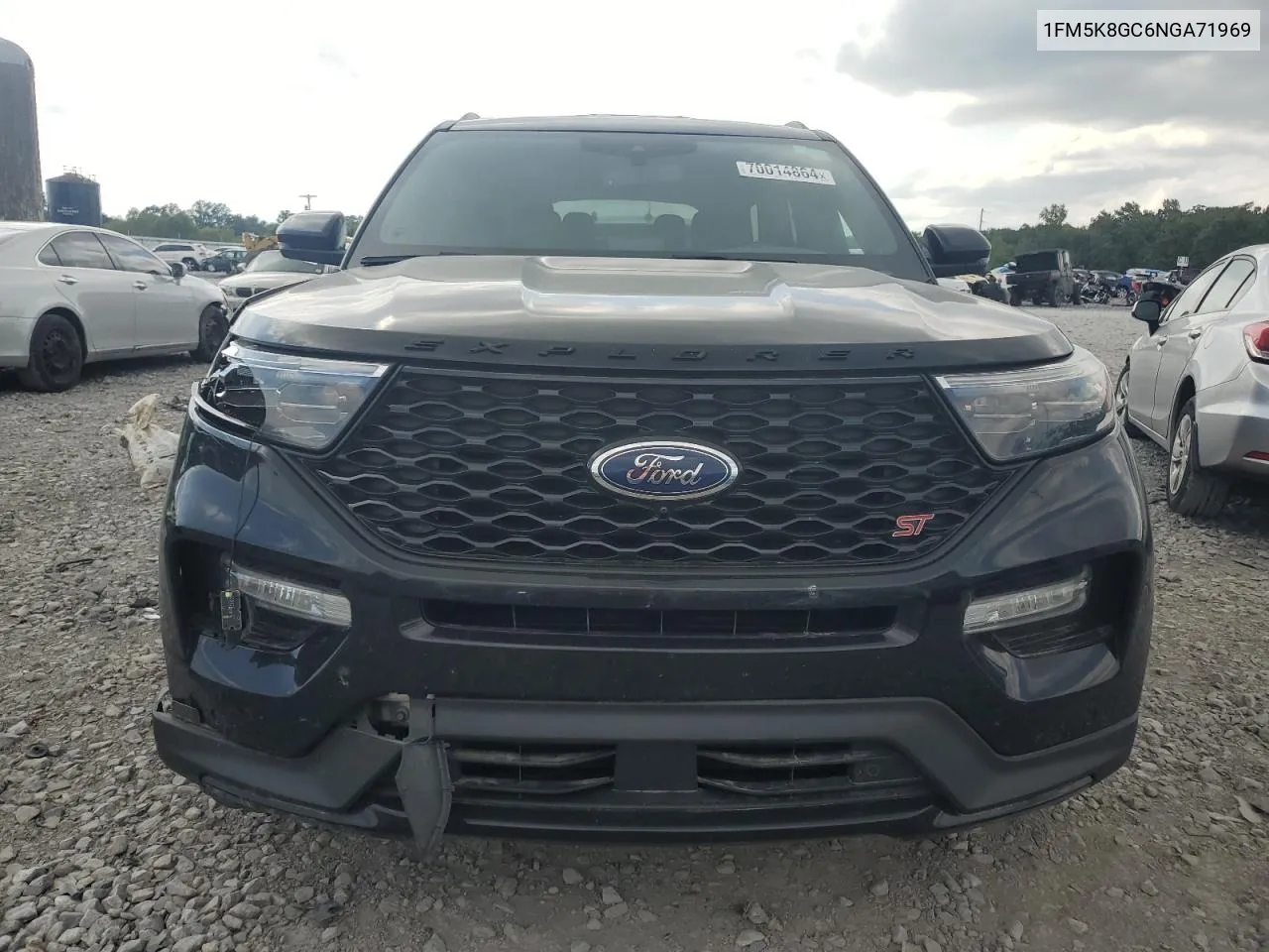 2022 Ford Explorer St VIN: 1FM5K8GC6NGA71969 Lot: 70014864