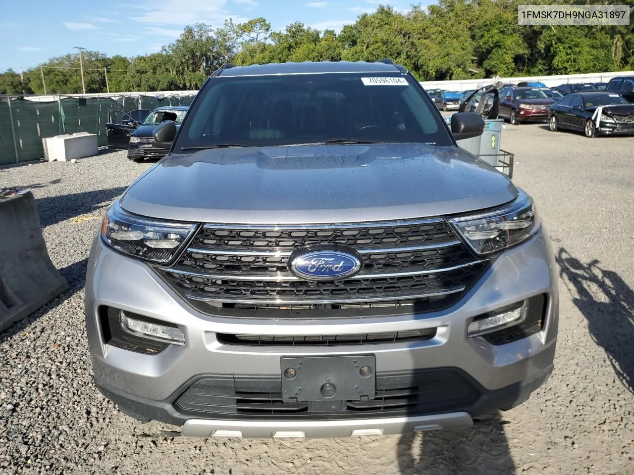 1FMSK7DH9NGA31897 2022 Ford Explorer Xlt