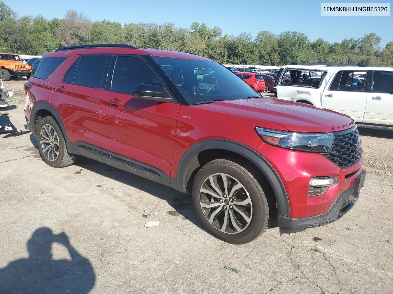 2022 Ford Explorer St-Line VIN: 1FMSK8KH1NGB65120 Lot: 71534494