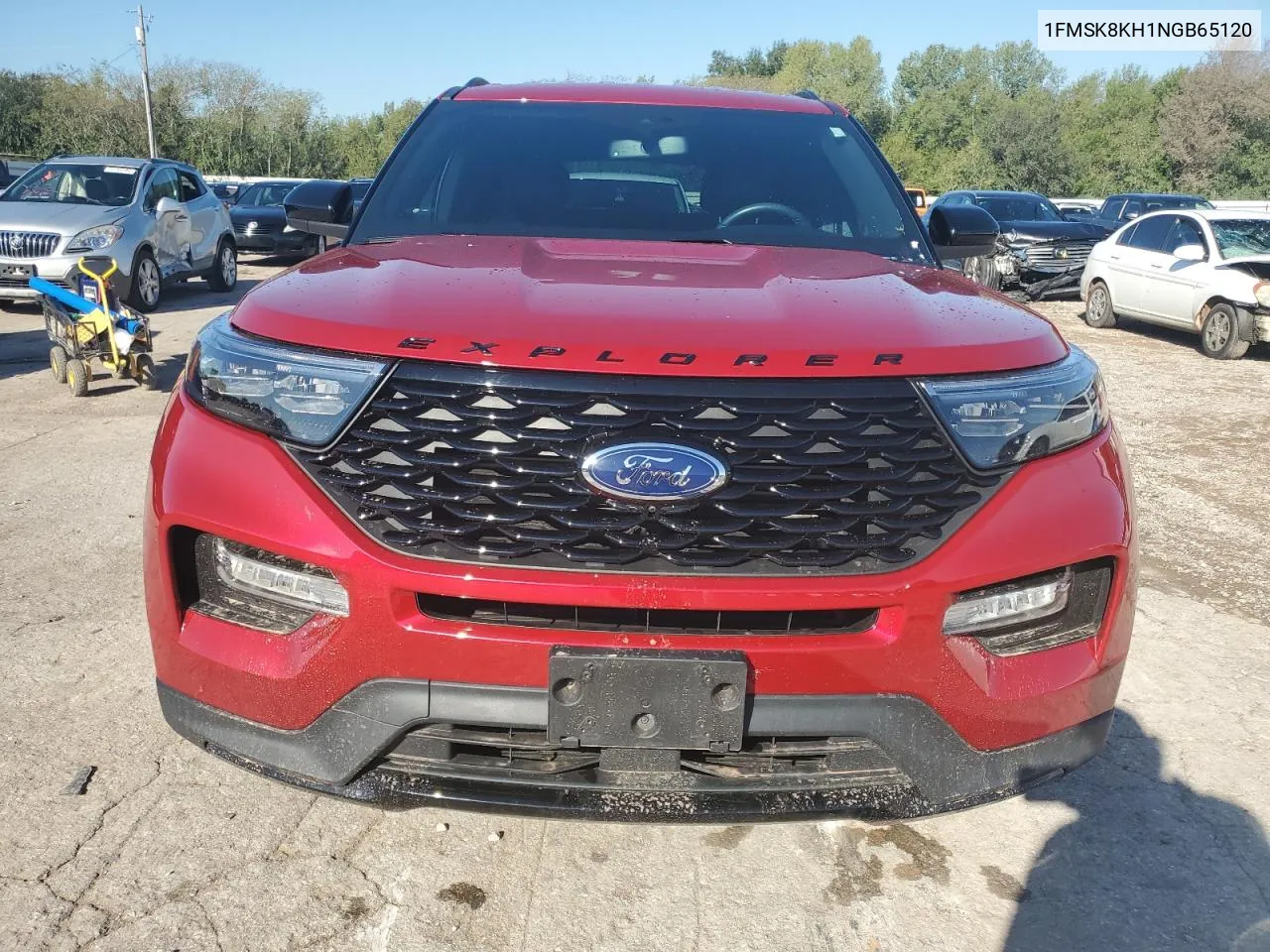 2022 Ford Explorer St-Line VIN: 1FMSK8KH1NGB65120 Lot: 71534494