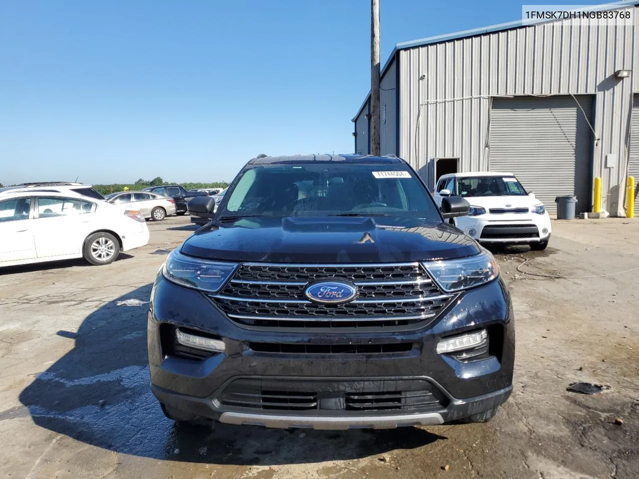 2022 Ford Explorer Xlt VIN: 1FMSK7DH1NGB83768 Lot: 71744504