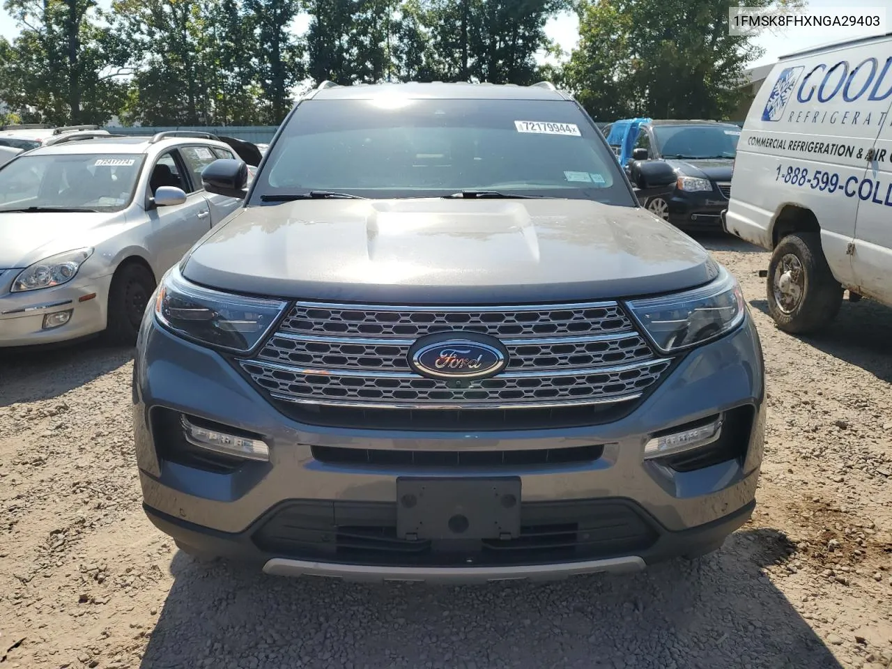 2022 Ford Explorer Limited VIN: 1FMSK8FHXNGA29403 Lot: 72179944