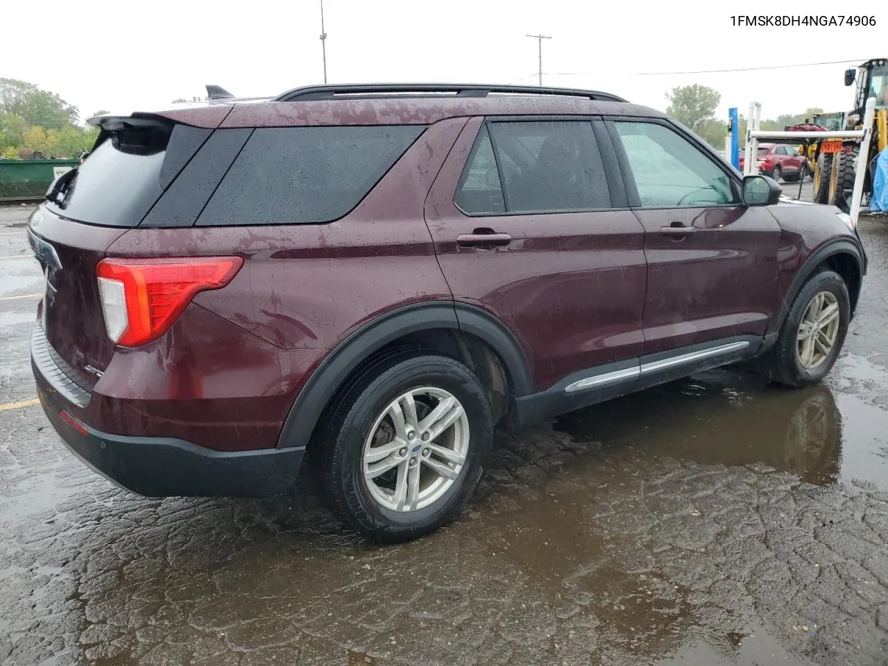 2022 Ford Explorer Xlt VIN: 1FMSK8DH4NGA74906 Lot: 72458144