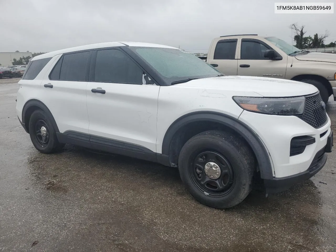 2022 Ford Explorer Police Interceptor VIN: 1FM5K8AB1NGB59649 Lot: 72502144