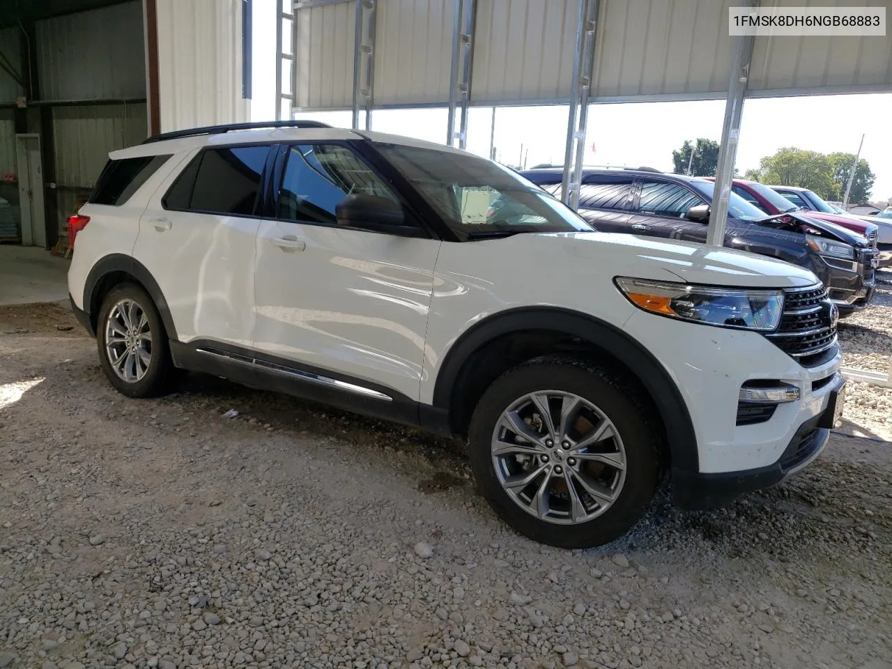 2022 Ford Explorer Xlt VIN: 1FMSK8DH6NGB68883 Lot: 72925214