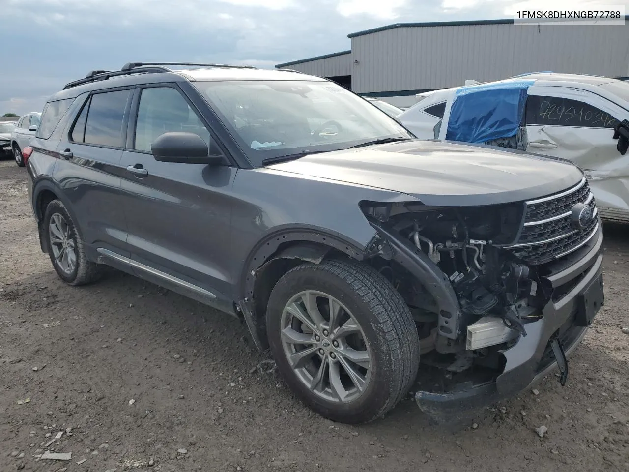 2022 Ford Explorer Xlt VIN: 1FMSK8DHXNGB72788 Lot: 72989464