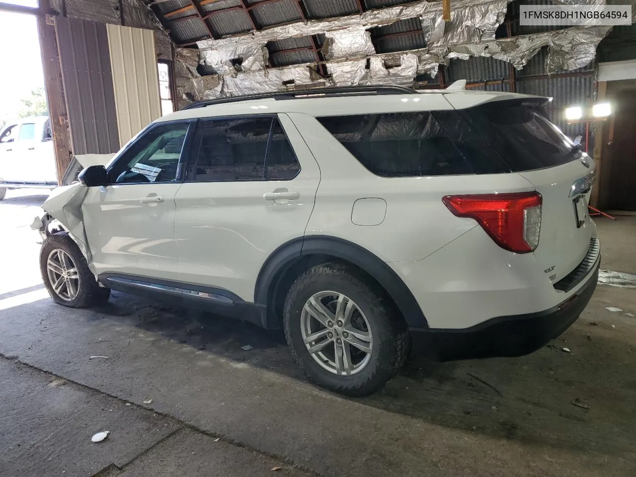 2022 Ford Explorer Xlt VIN: 1FMSK8DH1NGB64594 Lot: 73335664