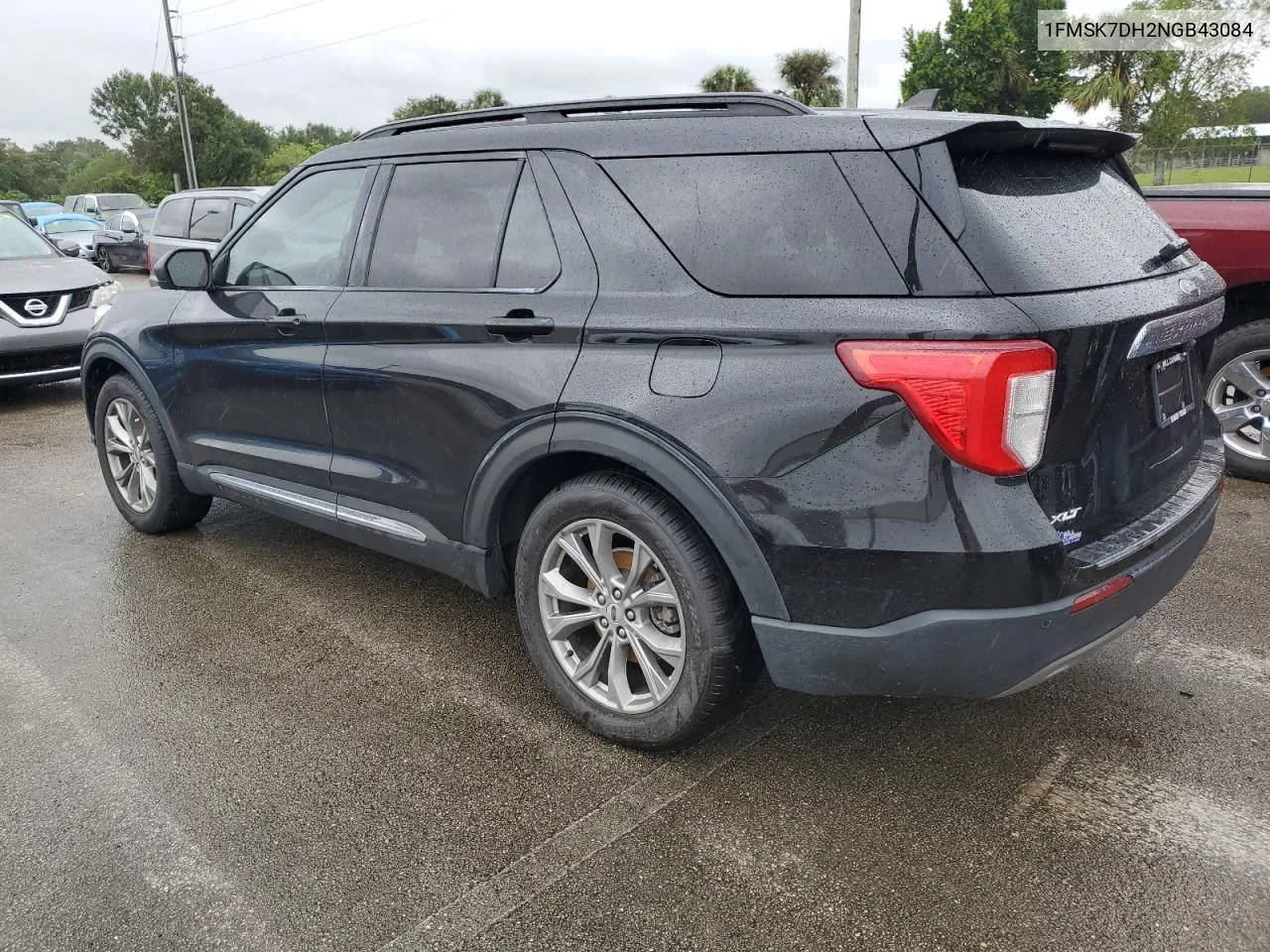 2022 Ford Explorer Xlt VIN: 1FMSK7DH2NGB43084 Lot: 74107184