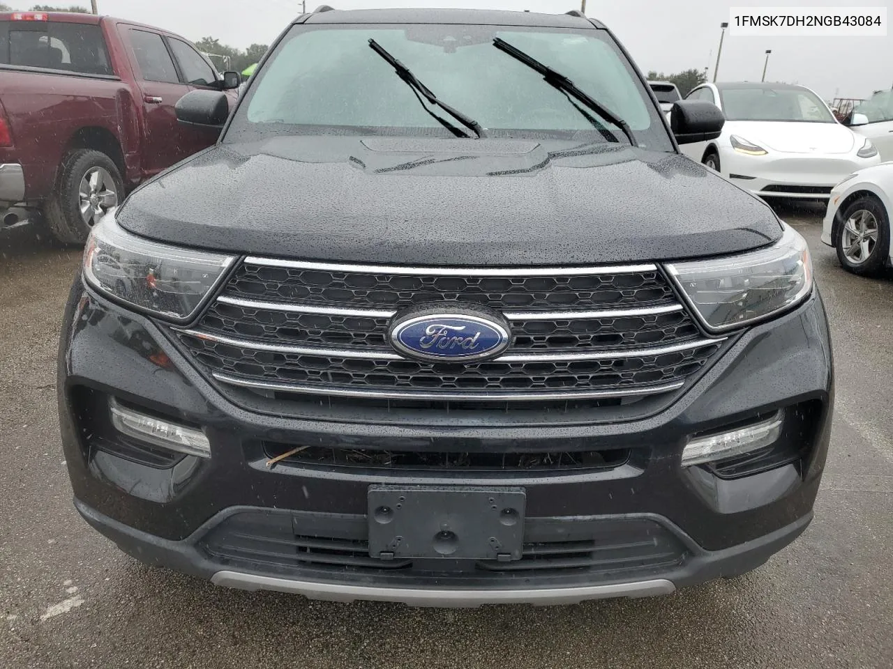 2022 Ford Explorer Xlt VIN: 1FMSK7DH2NGB43084 Lot: 74107184