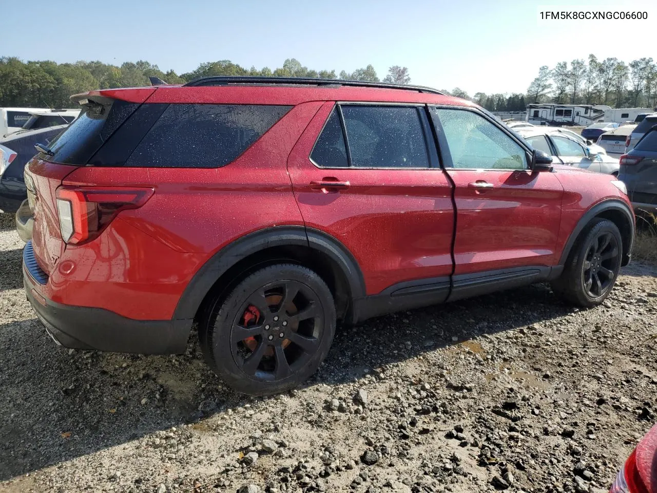 2022 Ford Explorer St VIN: 1FM5K8GCXNGC06600 Lot: 74366624