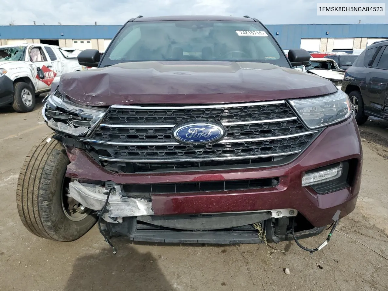 1FMSK8DH5NGA84523 2022 Ford Explorer Xlt