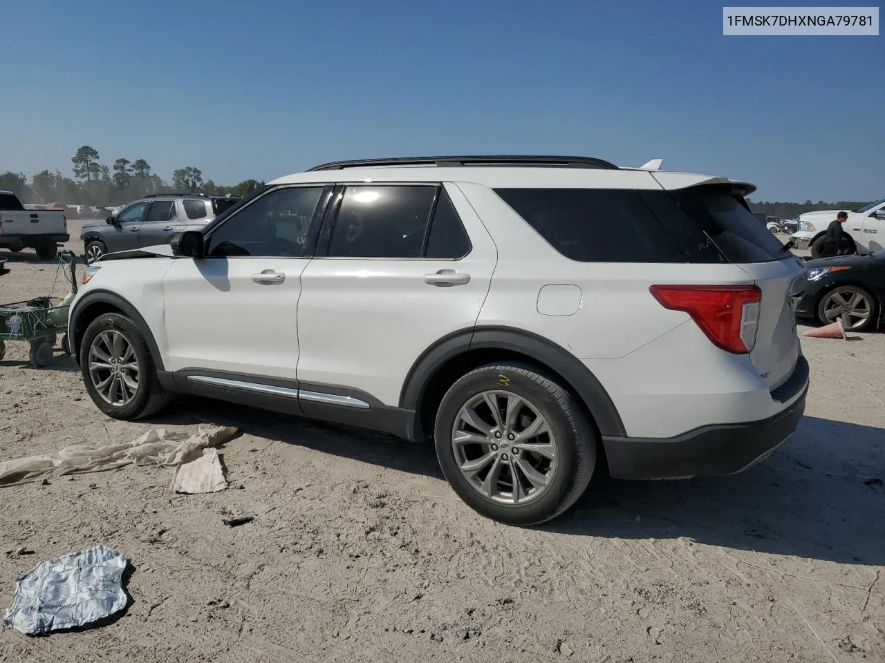 2022 Ford Explorer Xlt VIN: 1FMSK7DHXNGA79781 Lot: 75570164