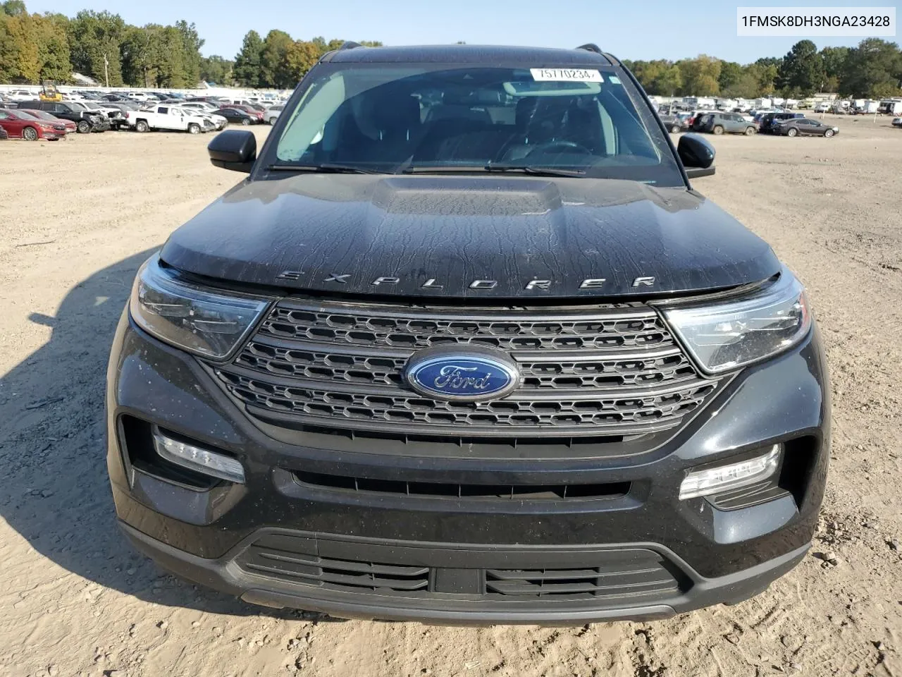 2022 Ford Explorer Xlt VIN: 1FMSK8DH3NGA23428 Lot: 75770234