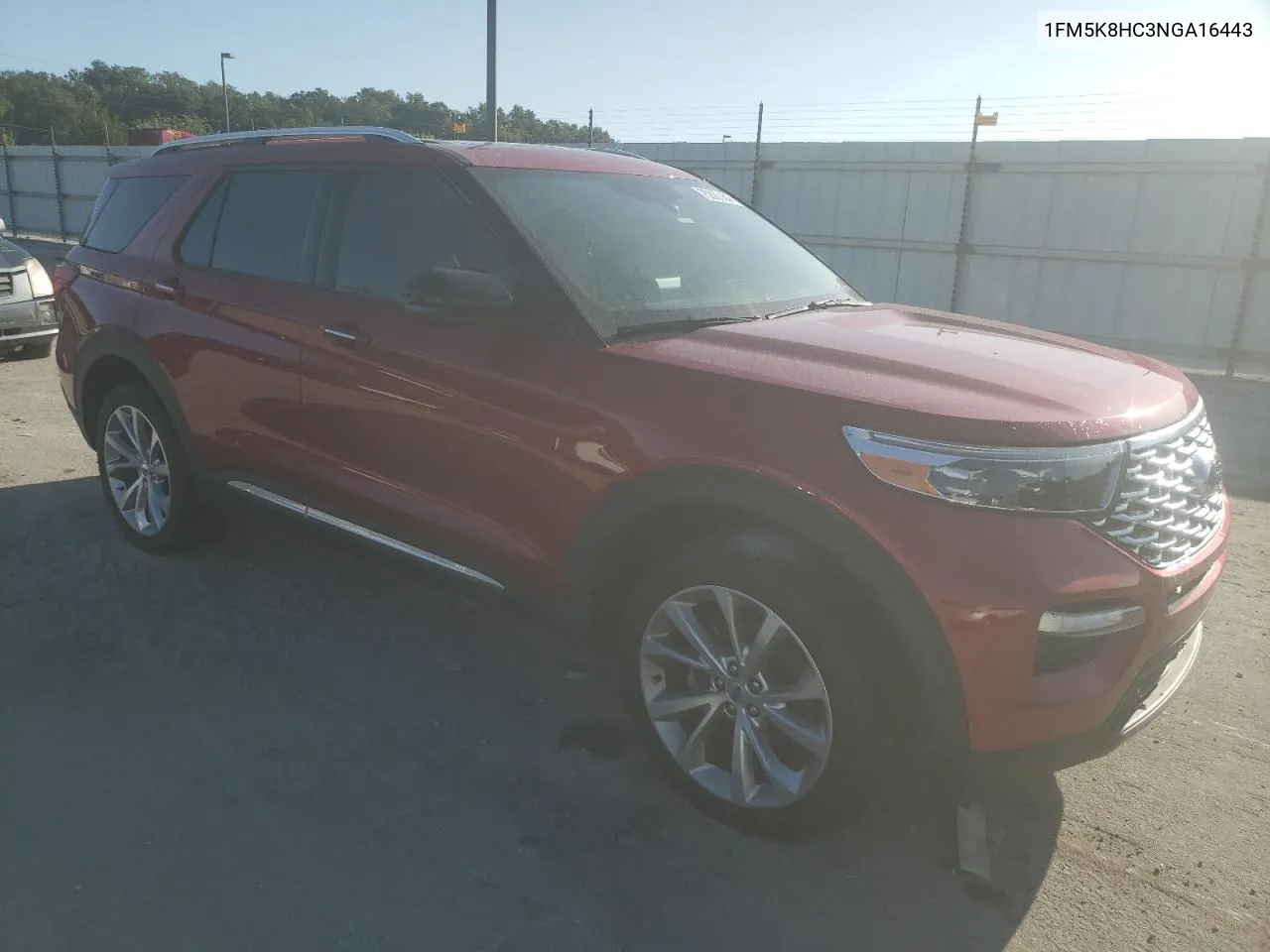 2022 Ford Explorer Platinum VIN: 1FM5K8HC3NGA16443 Lot: 75828664