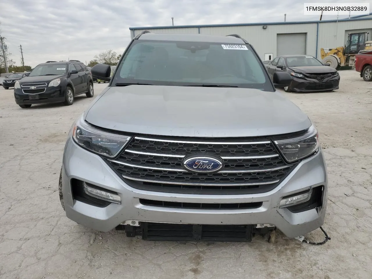 2022 Ford Explorer Xlt VIN: 1FMSK8DH3NGB32889 Lot: 75923164