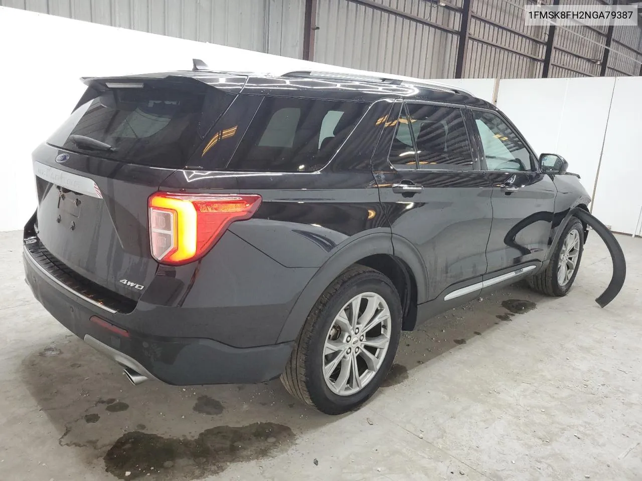 2022 Ford Explorer Limited VIN: 1FMSK8FH2NGA79387 Lot: 76077824