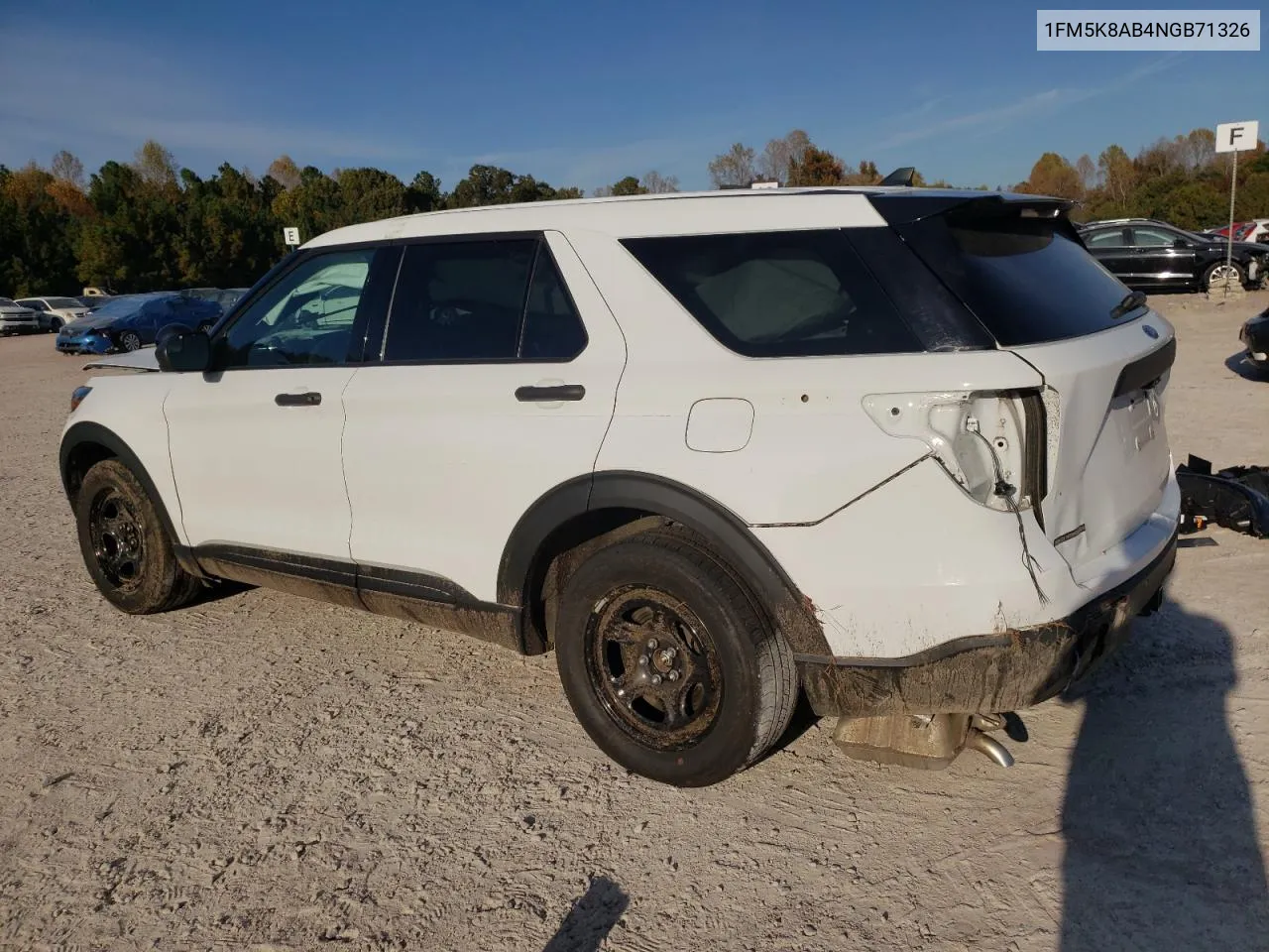 2022 Ford Explorer Police Interceptor VIN: 1FM5K8AB4NGB71326 Lot: 76676474