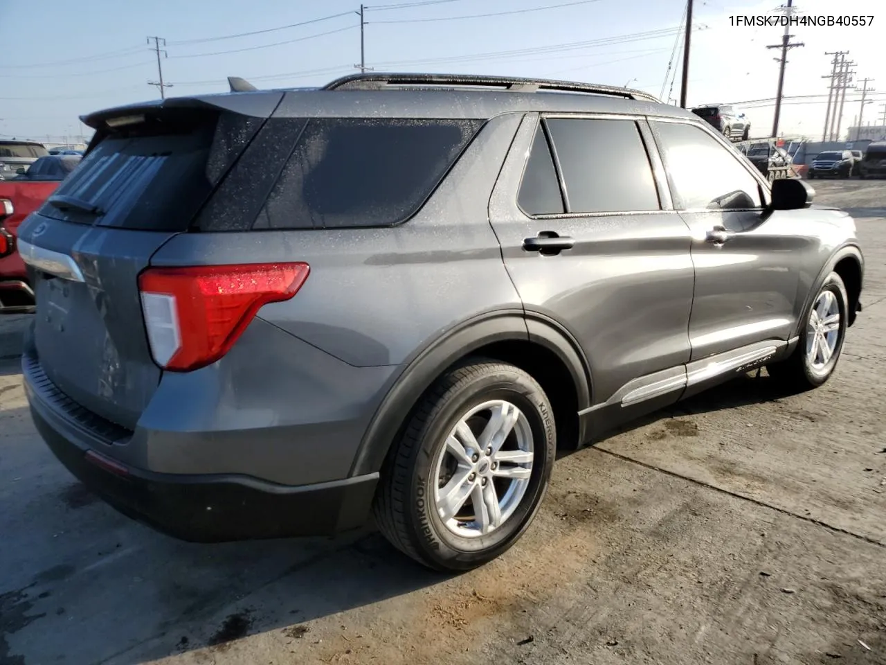 2022 Ford Explorer Xlt VIN: 1FMSK7DH4NGB40557 Lot: 77023224