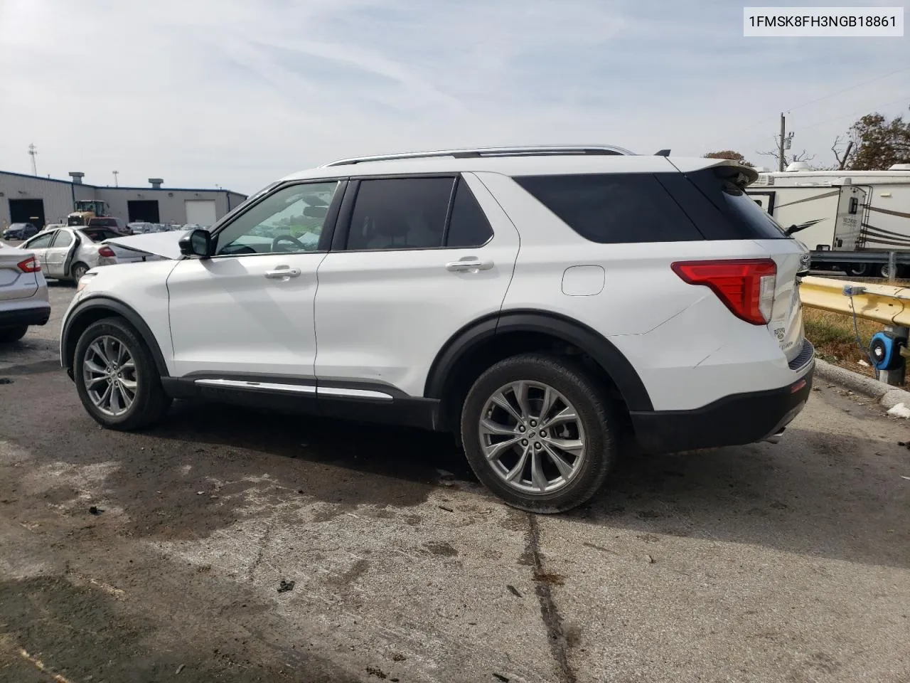 2022 Ford Explorer Limited VIN: 1FMSK8FH3NGB18861 Lot: 77664244