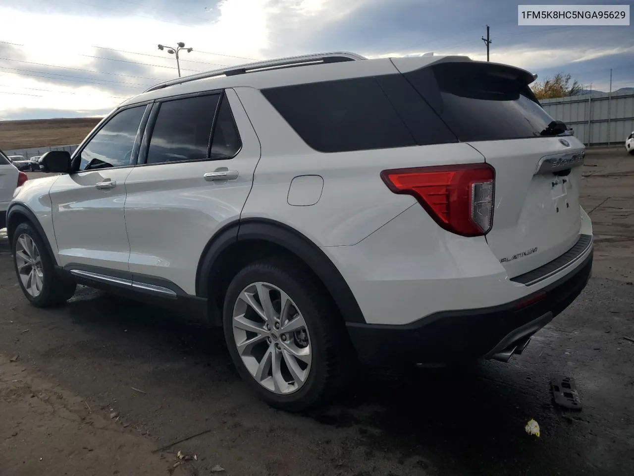 2022 Ford Explorer Platinum VIN: 1FM5K8HC5NGA95629 Lot: 77968844