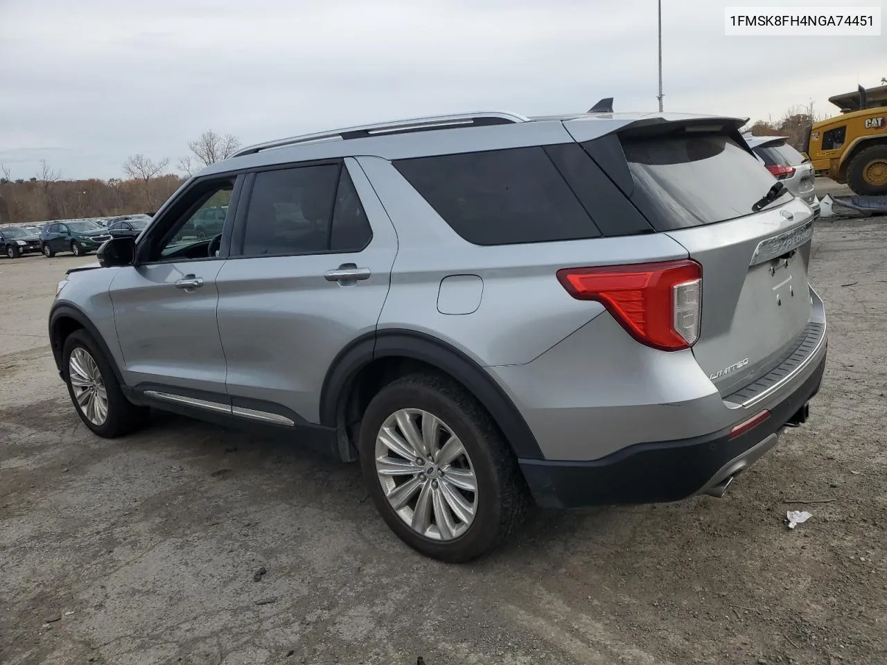 2022 Ford Explorer Limited VIN: 1FMSK8FH4NGA74451 Lot: 78389294