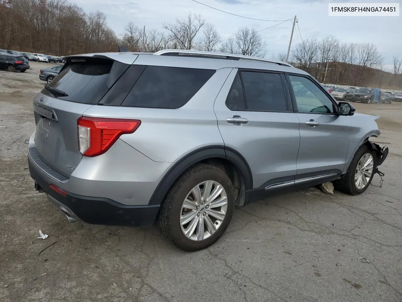 1FMSK8FH4NGA74451 2022 Ford Explorer Limited