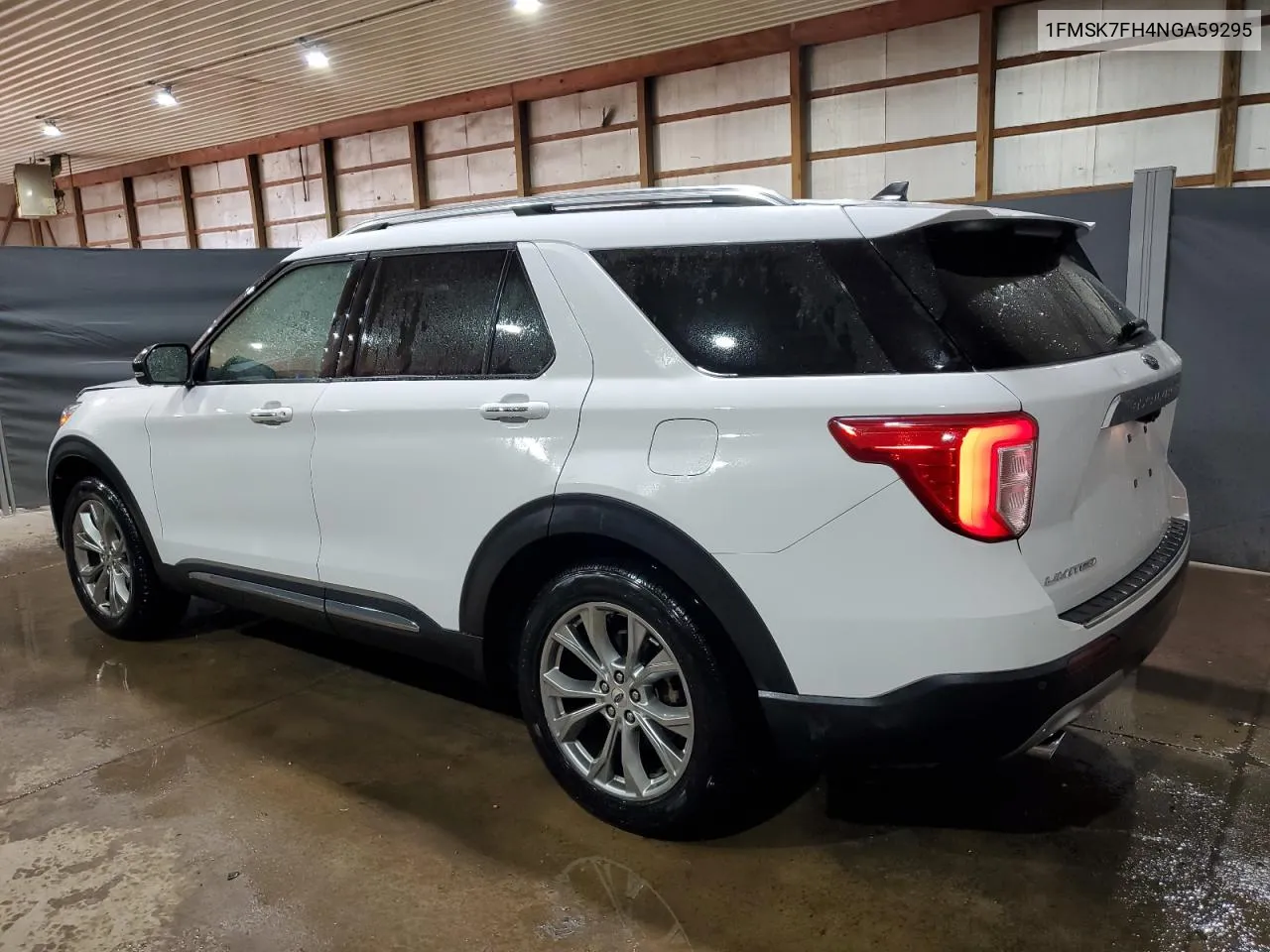 2022 Ford Explorer Limited VIN: 1FMSK7FH4NGA59295 Lot: 79303084