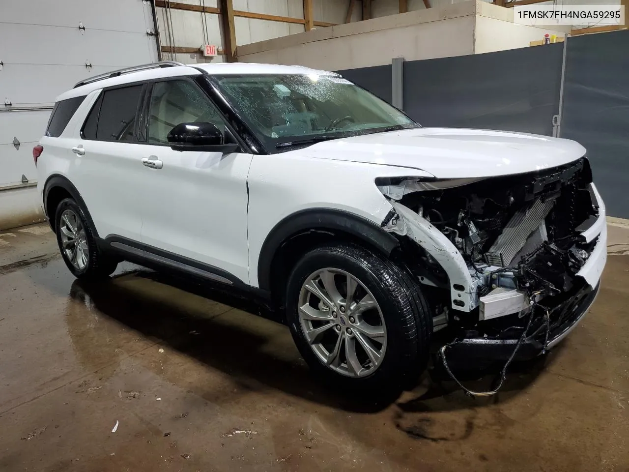 2022 Ford Explorer Limited VIN: 1FMSK7FH4NGA59295 Lot: 79303084