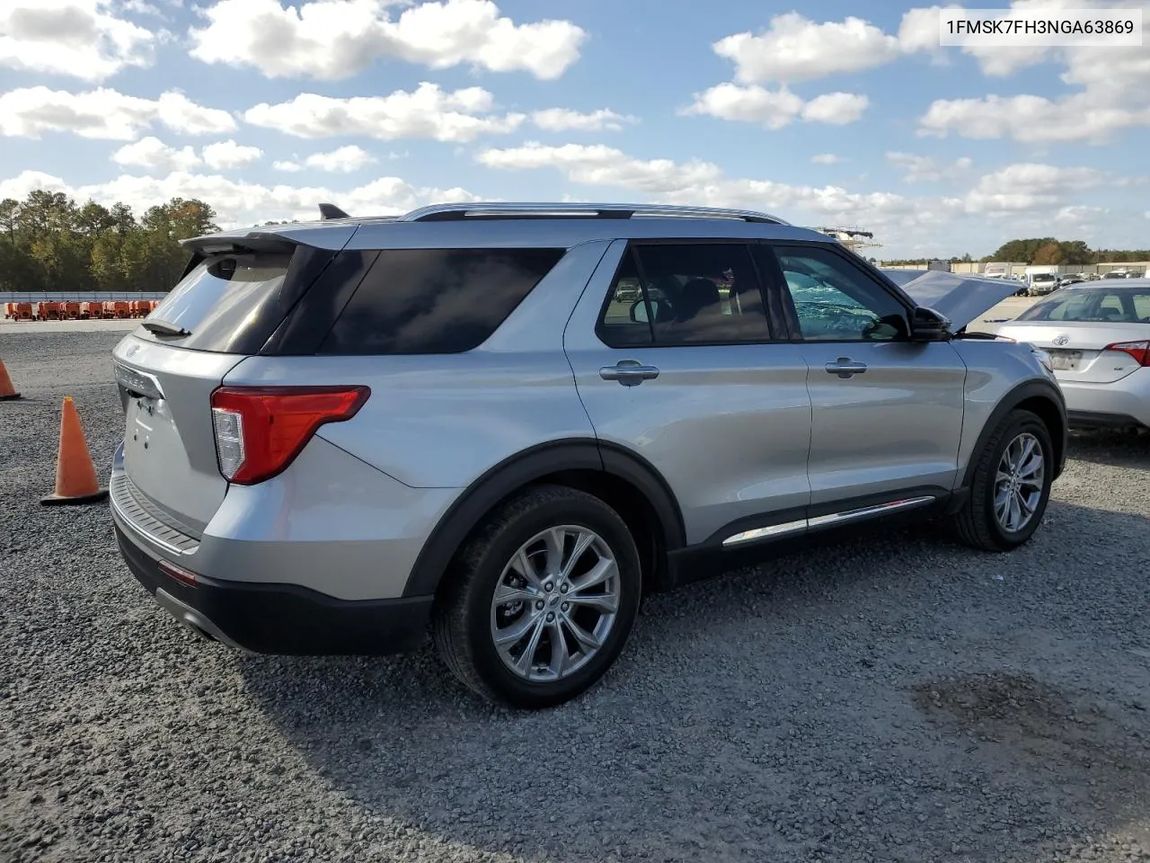 2022 Ford Explorer Limited VIN: 1FMSK7FH3NGA63869 Lot: 79475474