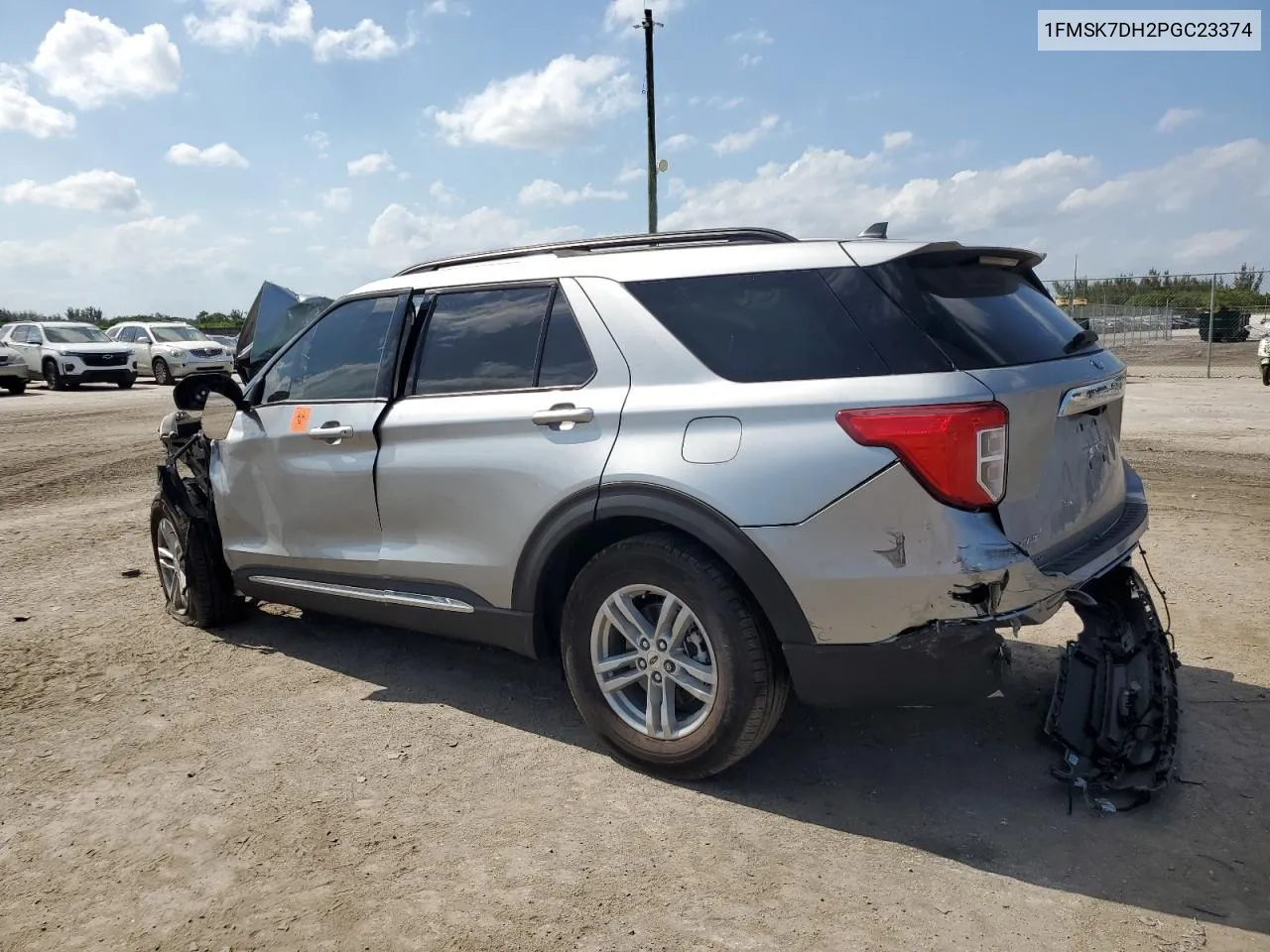 2023 Ford Explorer Xlt VIN: 1FMSK7DH2PGC23374 Lot: 50318534