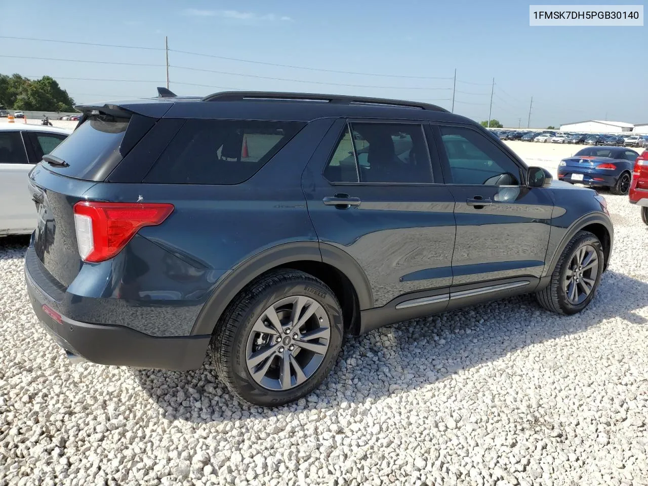 2023 Ford Explorer Xlt VIN: 1FMSK7DH5PGB30140 Lot: 60963164