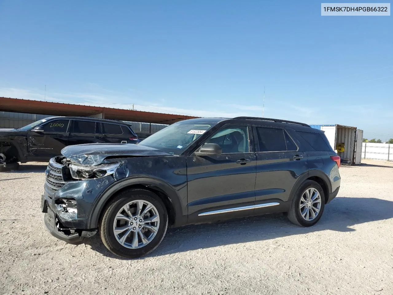 2023 Ford Explorer Xlt VIN: 1FMSK7DH4PGB66322 Lot: 61522654