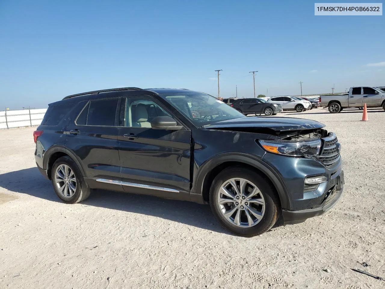 2023 Ford Explorer Xlt VIN: 1FMSK7DH4PGB66322 Lot: 61522654