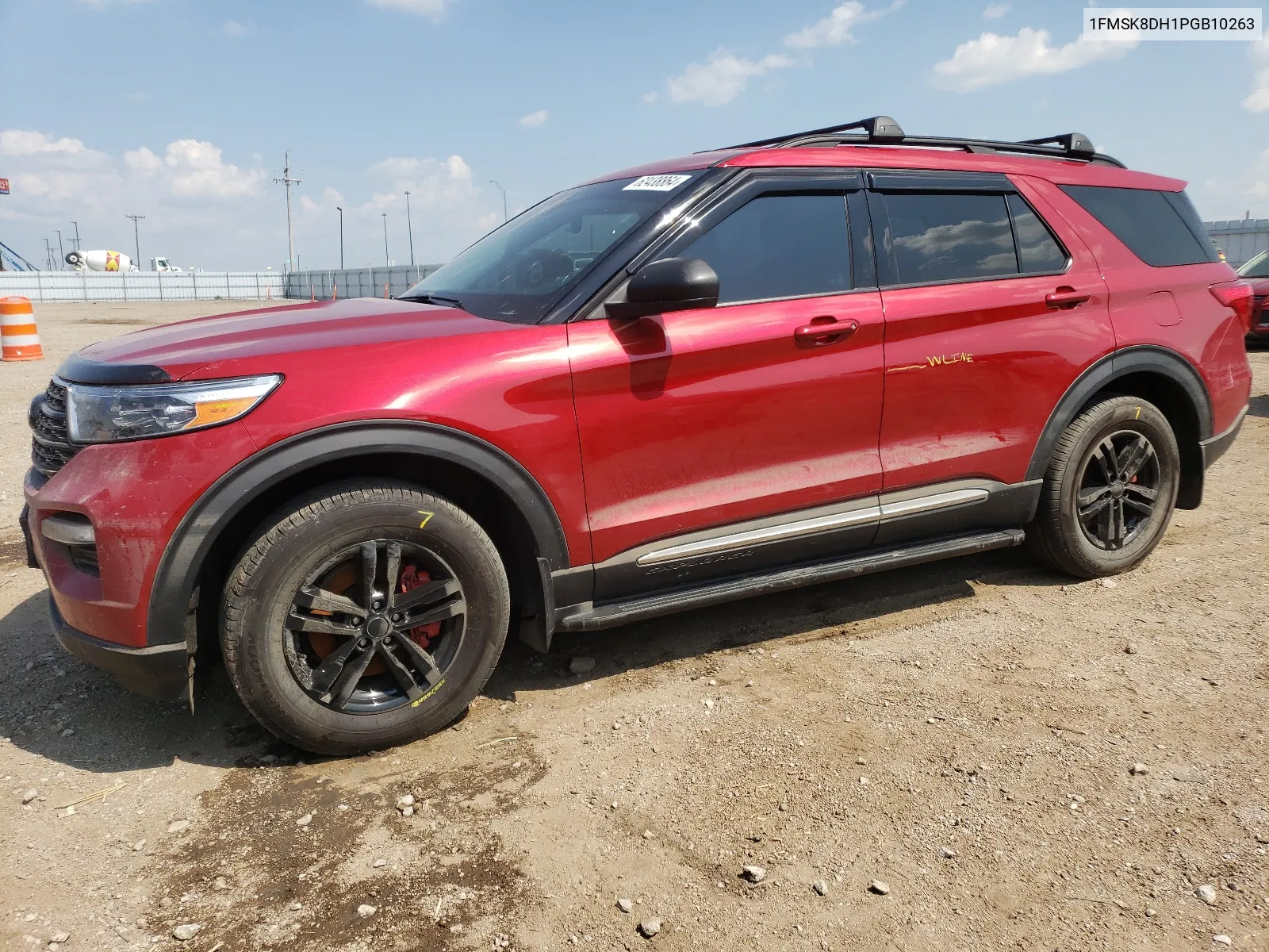 2023 Ford Explorer Xlt VIN: 1FMSK8DH1PGB10263 Lot: 62438864