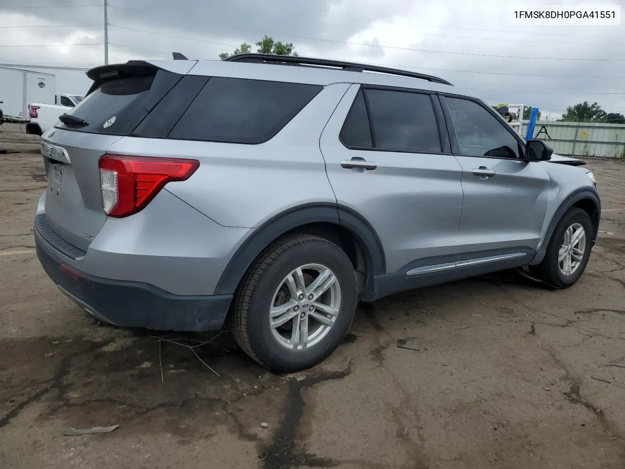 2023 Ford Explorer Xlt VIN: 1FMSK8DH0PGA41551 Lot: 65598104