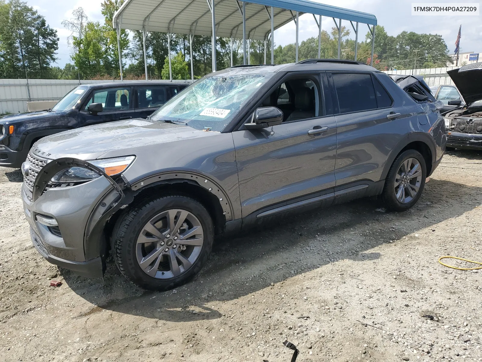 2023 Ford Explorer Xlt VIN: 1FMSK7DH4PGA27209 Lot: 65893404