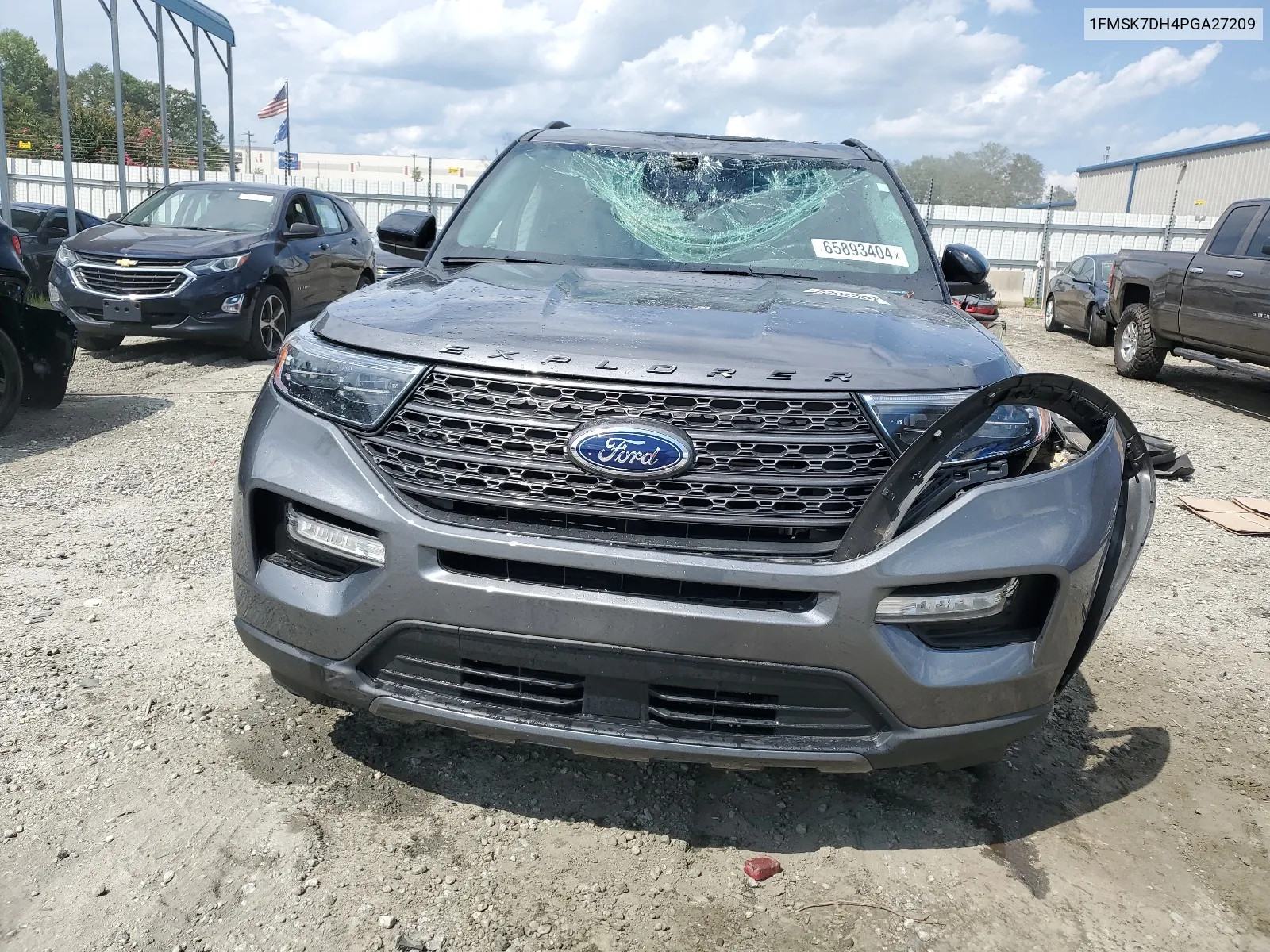 2023 Ford Explorer Xlt VIN: 1FMSK7DH4PGA27209 Lot: 65893404