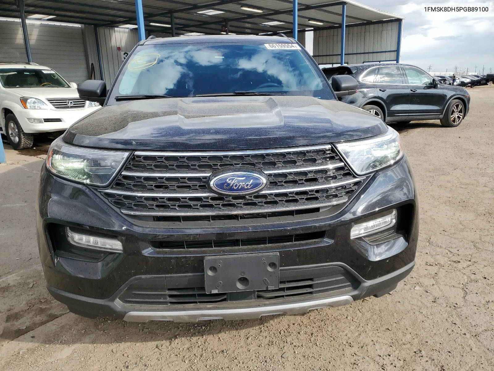 2023 Ford Explorer Xlt VIN: 1FMSK8DH5PGB89100 Lot: 66159554