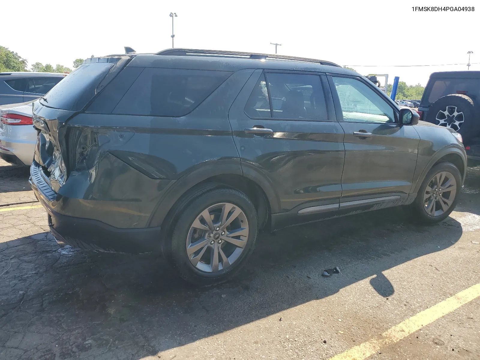 2023 Ford Explorer Xlt VIN: 1FMSK8DH4PGA04938 Lot: 66388474